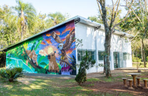 Antigo prédio do Píer do Mini-Pantanal é revitalizado e vira sala de aula ambiental